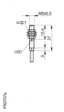 Balluff Inductive Sensor BES 516-3022-G-E4-C-PU-05