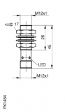 Balluff Inductive Sensor BES M12MD1-NSC60B-S04G