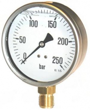 Rohrfeder-Glyzerinmanometer GL 100.13
