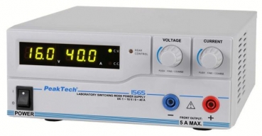 PeakTech P 1565 Laboratory Switching Mode Power Supply