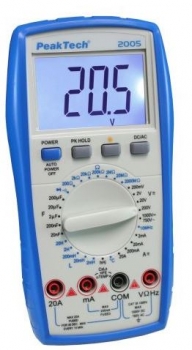 PeakTech P 2005 Digital-Multimeter with manual range