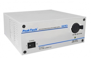 PeakTech P 6230 Switching Mode Power Supply with Lighter Socket