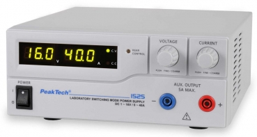 PeakTech P 1525 Laboratory Switching Mode Power Supply