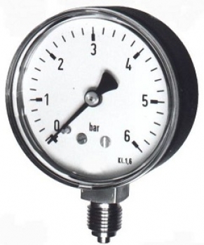 Standard-Rohrfedermanometer 63.11