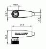 Balluff Connector BCC M323-0000-10-001-PX0334-100